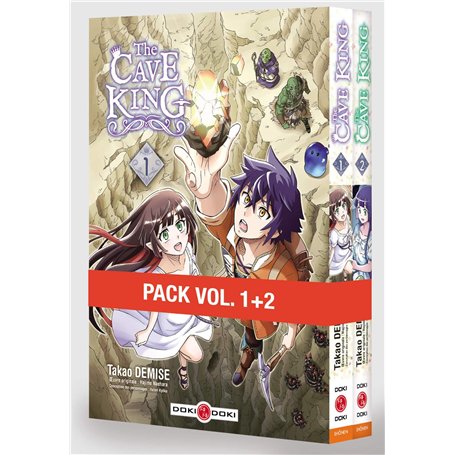 The Cave King - Pack promo vol. 01 et 02 - édition limitée
