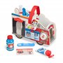 Melissa & Doug Paw Patrol La Pat' Patrouille Caddie de Sauvetage en Bois de Marcus | Jeux d'imitation | Super Cadeau pour Un gar