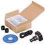 AmScope MU500-CK Microscope USB 5 MP + logiciel + kit d'étalonnage