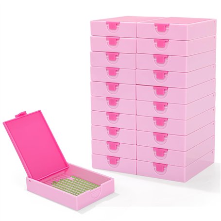 Trabricks Lot de 20 plateaux de rangement 2 en 1 anti-déversement et outils de peinture sans statique