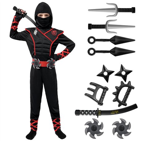 Spooktacular Creations Costume de Ninja de Luxe pour Enfants