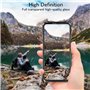 Tzstz 3 Pièces Verre Trempé D'écran Protecteur pour DOOGEE V20/V20 Dual/V20Pro/V20S 6.43" Dureté 9H Anti Rayures HD Film de Prot