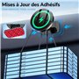 Coolpow 15w Support Telephone Voiture Induction [Grille Aeration] Chargeur Magsafe Voiture Accessoires Chargeur magnétique Suppo