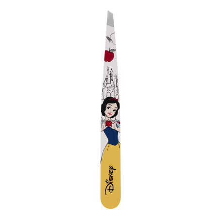 Tweezerman Snow White Pince à épiler inclinée pour homme et femme