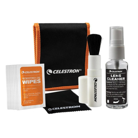 Celestron 93576 Lens Cleaning Kit - Kit de nettoyage de lentilles avec 10 lingettes