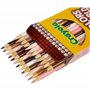 Crayola® Color Of The World Lot de 24 crayons de couleur 3 mm Couleurs assorties