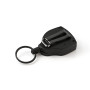 Key-Bak Super 48 Lot de 2 porte-clés auto-rétractables professionnels avec cordon en Kevlar rétractable, noir, 122 cm