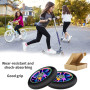 CLKE 2Pcs Roue de Trottinette Freestyle Pro Stunt 100mm, Roue Trotinette Freestyle Coloré en Alliage d'Aluminium,avec Compartime