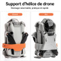 DJI Mini 4 Pro Kit Accessoires - Sac de Rangement, Supports Hélices, Pare-Soleil, Héliport, Lanière coulissante pour cou et Verr