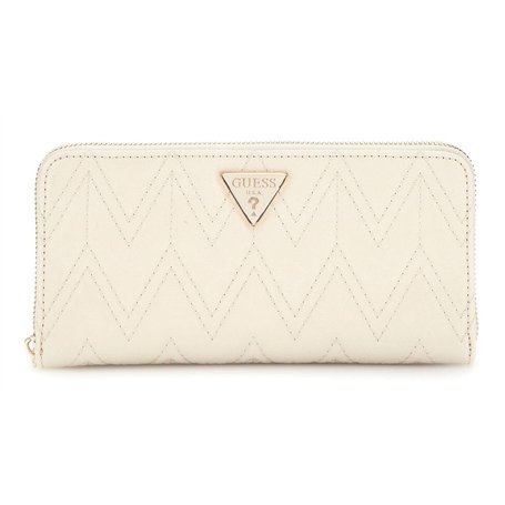 Portafoglio donna Guess Adelard SLG zip around stone A25GU23 GG9502146 GRIGIO