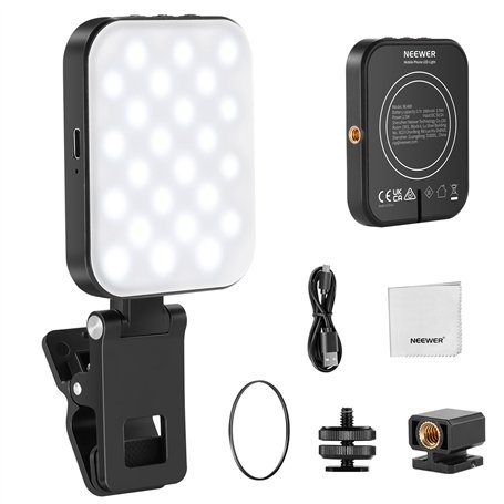 NEEWER Basics Lampe Selfie Magnétique Compatible MagSafe iPhone