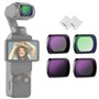 NEEWER Kit de filtres ND magnétiques compatibles avec DJI Osmo Pocket 3 Creator Combo