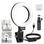 NEEWER Basics Anneau Lumineux 5" avec Mini Trépied pour Vidéoconférence
