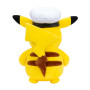 Pokémon Peluche Captain Pikachu Peluche Douce de 20 cm avec la Casquette de Captain et des détails Authentiques