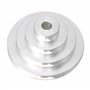 BQLZR Poulie à 4 niveaux en aluminium de 41 mm à 130 mm de diamètre extérieur de 16 mm pour courroie de distribution de type A