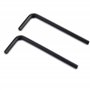 Musiclily Basic 1/8" Clé Allen en Acier pour pour Réglage Truss Rod de Fender Standard USA Guitare, Noir (Lot de 2)
