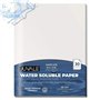 30 Feuilles de Papier Soluble à l'Eau
