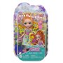 Enchantimals Poupées Bêtes Citadines avec Belisse Papillon et Figurine Animal Dart, Petite poupée avec Jupe Amovible et Accessoi
