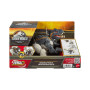 Mattel Jurassic World Figurine Transformable Massive Stretch 2 En 1 Giganotosaurus Et Nasutoceratops, 16 Étapes, Collection Tran