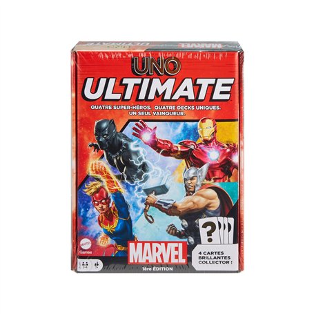 Mattel Games UNO Ultimate Marvel