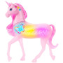 Barbie Licorne Sons et Lumières avec 20 combinaisons interactives de lumières