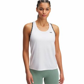 Débardeur Femme Under Armour Tech Blanc (S) Débardeur Femme Under Armour Tech Blanc (S)