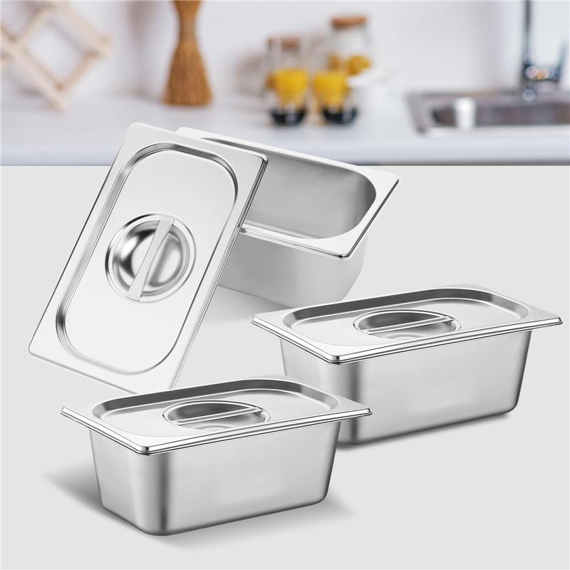 VEVOR Outils Tournage pour Tour à Bois, 4 PCS, Ciseaux à Bois avec Fraises en Carbure Ronds et Carrés Diamantés, Coffret de Rang