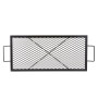 VEVOR Grille de Cuisson Rectangulaire 81x38 cm Grille de Barbecue en Acier Capacité de Charge de 20 kg Matériel Ustensile avec M