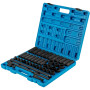 VEVOR Jeu de Douilles à Choc 1/2" 43PCs, 6 Pans en Acier Allié CR-V, Douilles à Impact Métriques Standard/Profonds 9-30 mm, avec