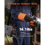 VEVOR Poste à Souder MIG, 130 A, Machine de Soudage Synergique Soudeuse Portable Multi-processus MIG sans Gaz MMA Lift TIG 3 en