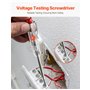 VEVOR Jeu de Tournevis Isolés 11PCs, Ensemble d'Outils Isolés pour Électriciens Professionnel 1000 V, avec Embouts Magnétiques e