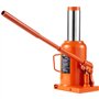 VEVOR Cric bouteille hydraulique 30 t, cric bouteille soudé avec longue poignée en 3 sections, gamme de levage 285-475 mm, pour