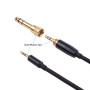 Toxaoii QC45 Câble audio spiralé de rechange compatible avec casque Bose QuietComfort QC 45, QC35 II, QC 35, OE2 OE2i Soundlink