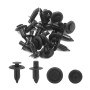 sourcing map 20Pcs 6mm 7mm Trou Clips de retenue Rivets d'entraînement en Plastique Clips enfichables Garde-Boue Pare-Chocs pour