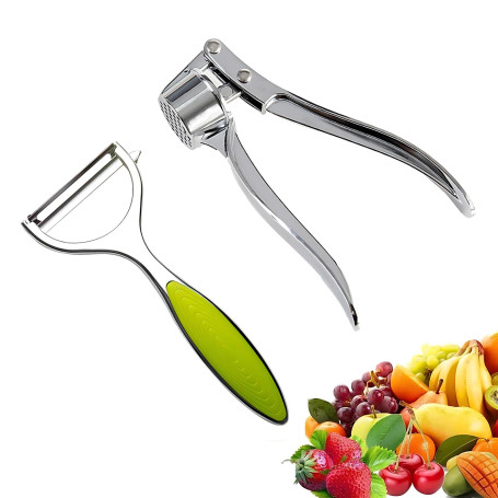 VireEyU 2 Pièces Ustensiles de Cuisine en Acier Inoxydable