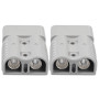 Bohaner Anderson Lot de 2 presse-étoupes pour fiche Anderson 120 A à courant élevé certifié connecteur de batterie pour voiture,