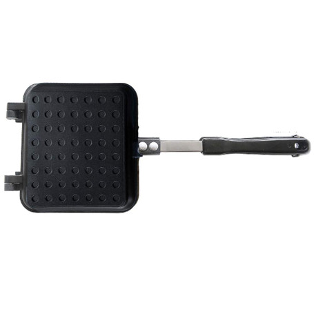 TAMUME Grille-Pain à Induction Fer à Tarte Antiadhésif avec Poignée Robuste