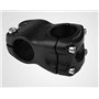 WANGCL Lot de 2 fixations murales pour vélo de montagne avec boucle de stationnement pour pneus de VTT de 4,4 à 6,1 cm de large