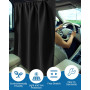 Fenêtre Occultante Protection Solaire Rideau De Séparation Voiture 3 Pièces Set 2 Rideaux D'occultation Avant & Arrière + 1 Pare