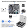 Sac en PU pour DJI Mavic 4 Pro Fly More Combo avec contrôleur RC 2 Rangement de Voyage pour Acce