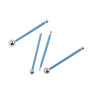 4Pcs Outils De Modelage De Balle En Acier Inoxydable Décoration Moulage De Gâteau Argile Modélisation Kit