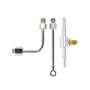FreeTec Manometre Pression Essence, 140 psi 10 Bar Testeur Pression Carburant, Kit de Jauge Pression Essence Moteur Test Pressio