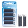 My Rollers Lot de 4 Rouleaux Ponceurs Micro-Minéraux Extra Rugueux de Remplacement pour Emjoi Micro Pedi - Pack de 4 Rouleaux de