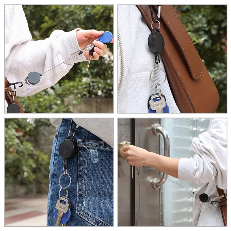 Bracelets de Survie en paracorde (Lot de 4) Allume-feu en Silex et Acier