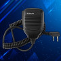 Retevis Talkie Walkie Micro Haut-Parleur Portable Talkie Walkie Speak Mic Compatible avec Baofeng UV-5R BF-888S BF-88E Talkies W
