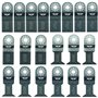 20 x TopsTools UNK20 Mix Lames Compatible avec Bosch Fein (Non-StarLock) Makita Milwaukee Einhell Ergotools Hitachi Parkside Ryo