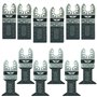 12 x TopsTools FAK12BMX lames bimétalliques à ajustement rapide compatibles avec Dewalt Stanley Black et Decker Bosch Fein (non
