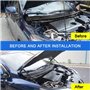 HIGH FLYING pour Kadjar 2015-2021 Capot Moteur Soulever Amortisseurs Support de Levage de Capot Extensibles Auto Verin hydrauliq