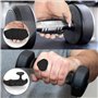 Sikweny Sangle de Tirage Musculation Conception Ergonomique Sangle Musculation Léger et Portable Gym Hand Grips Conception Antid