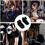 Sikweny Sangle de Tirage Musculation Conception Ergonomique Sangle Musculation Léger et Portable Gym Hand Grips Conception Antid